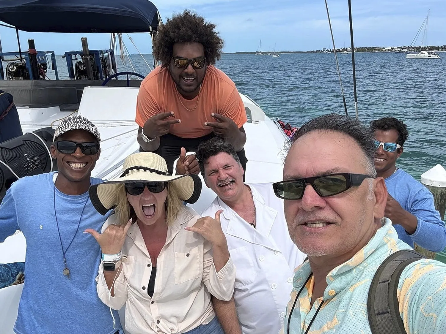 Crew selfie
