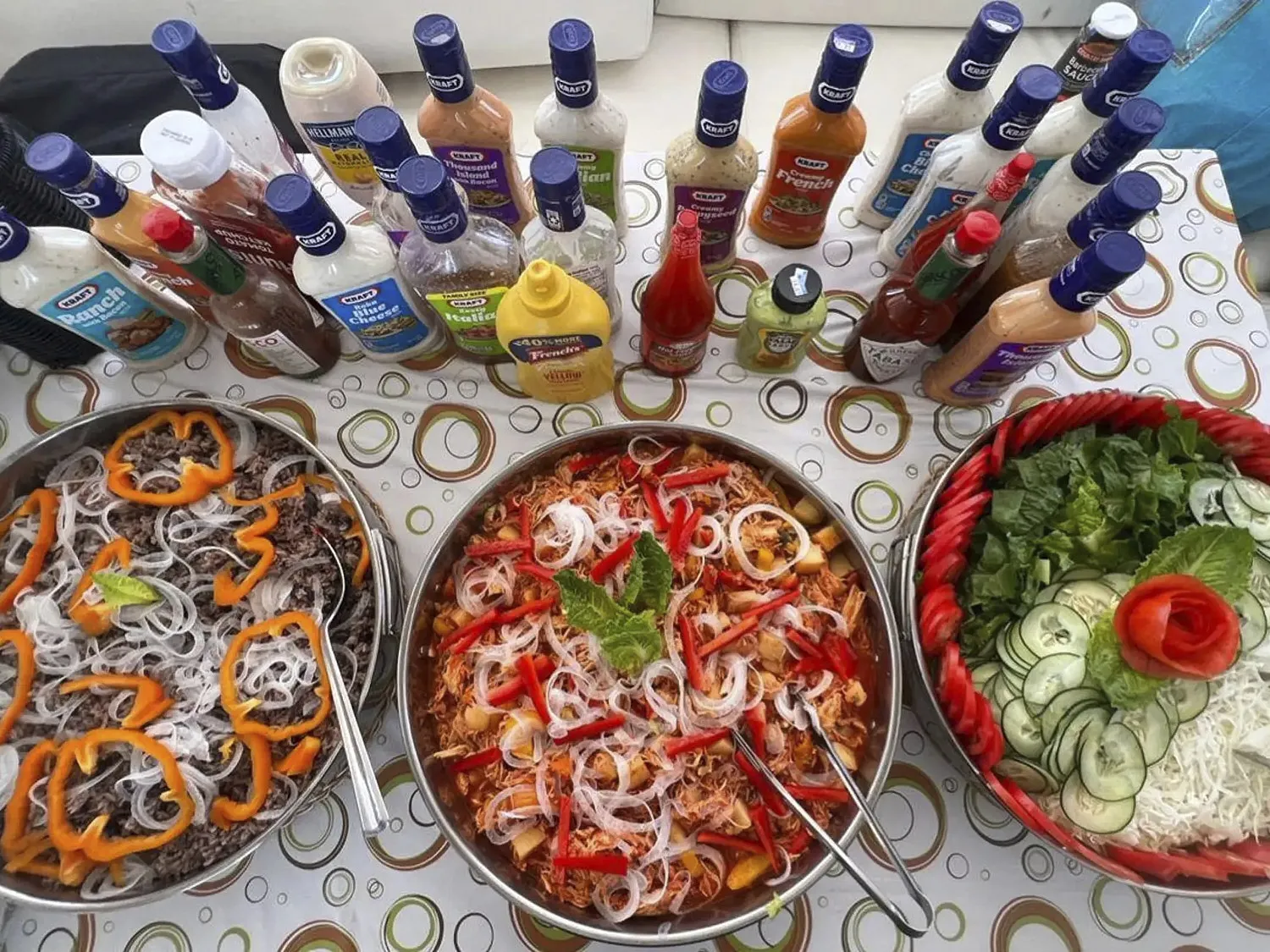 Food on the tour