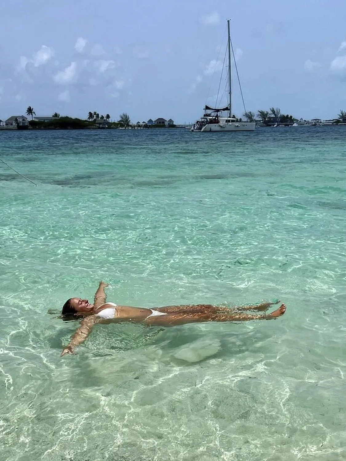 Woman in the water