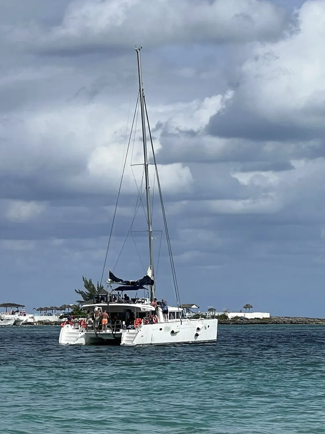Phoenix at anchor